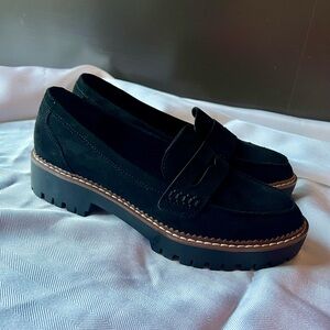 jellypop black loafers size 8.5